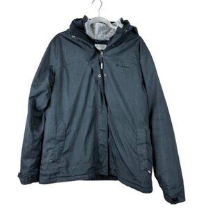 VTG Columbia Women’s 3 in 1 Interchange Hooded Jacket Funnel Neck Sz XL Outdoor